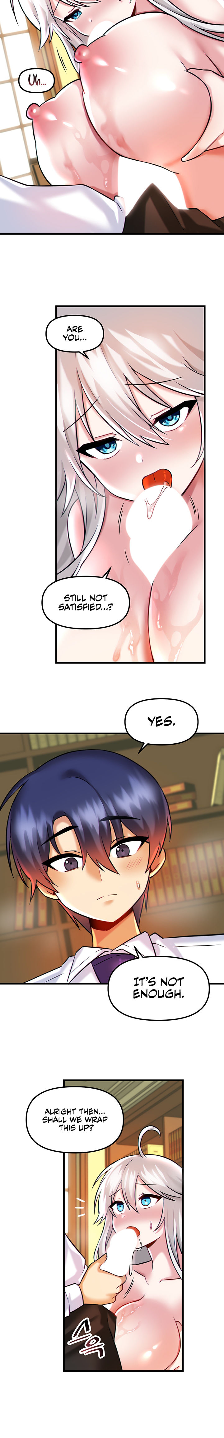 Trapped in the Academy’s Eroge Chapter 16 - Page 9 in English