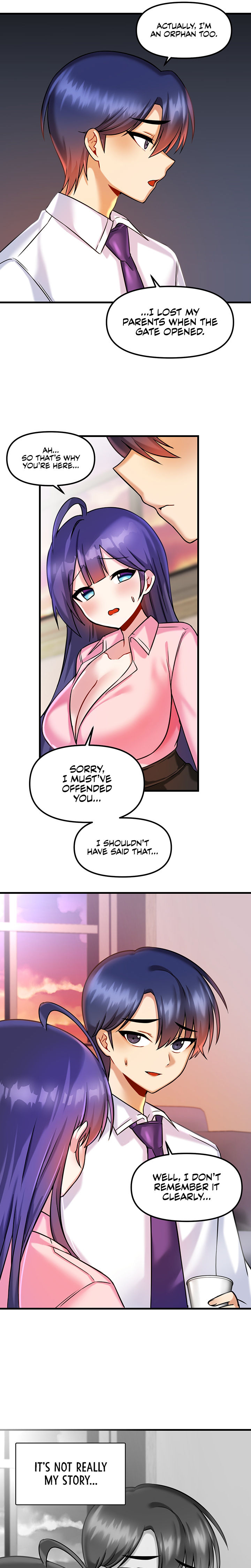 Trapped in the Academy’s Eroge Chapter 17 - Page 19 in English