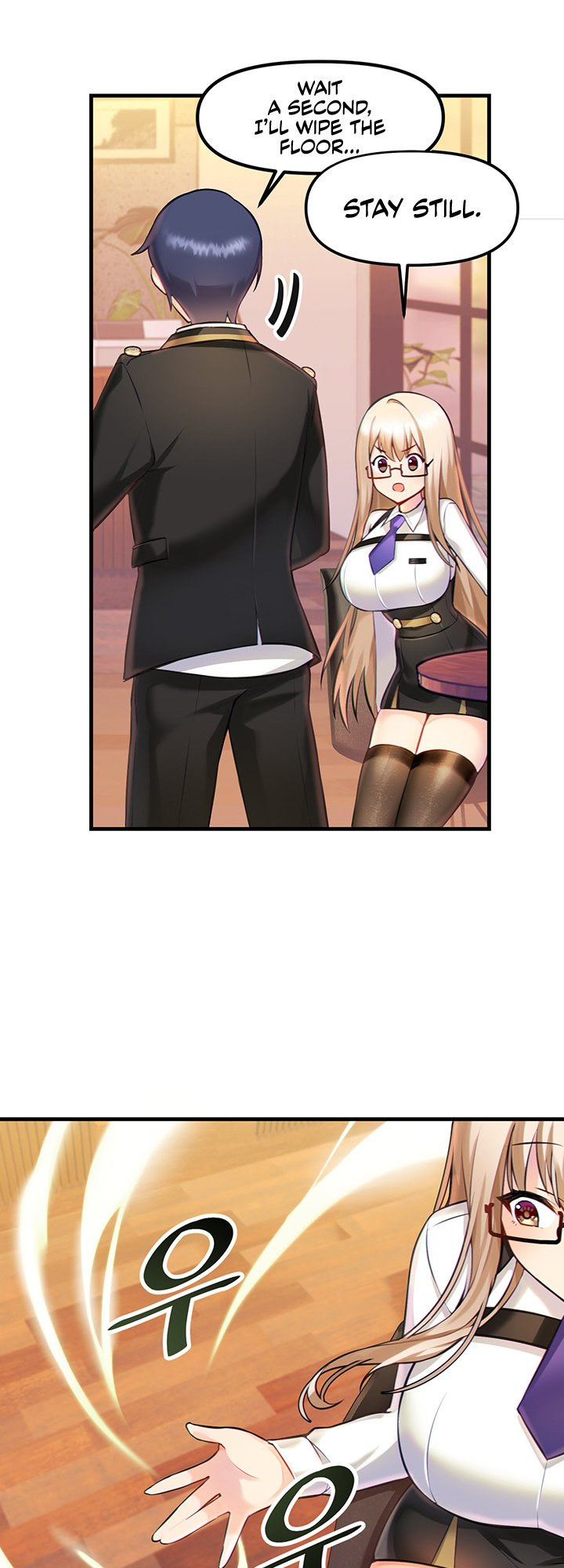 Trapped in the Academy’s Eroge Chapter 2 - Page 20 in English