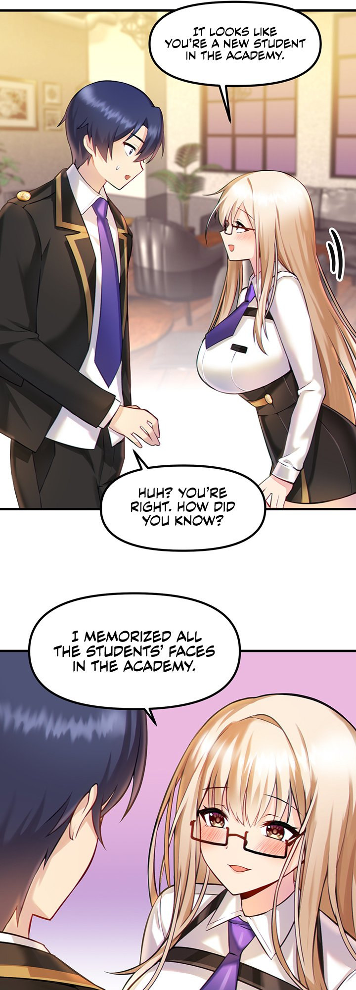 Trapped in the Academy’s Eroge Chapter 2 - Page 23 in English
