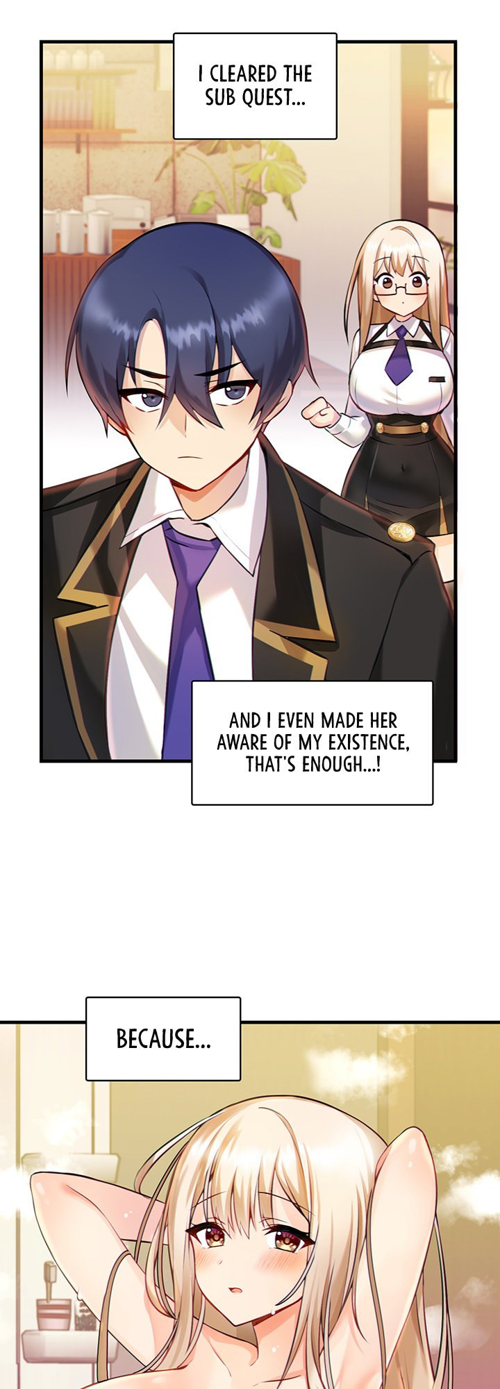 Trapped in the Academy’s Eroge Chapter 2 - Page 28 in English