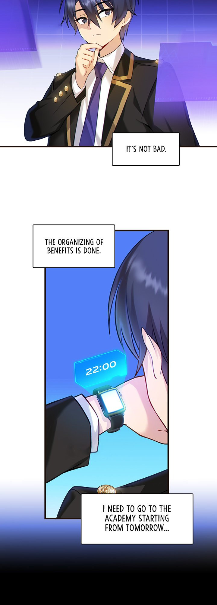 Trapped in the Academy’s Eroge Chapter 2 - Page 46 in English