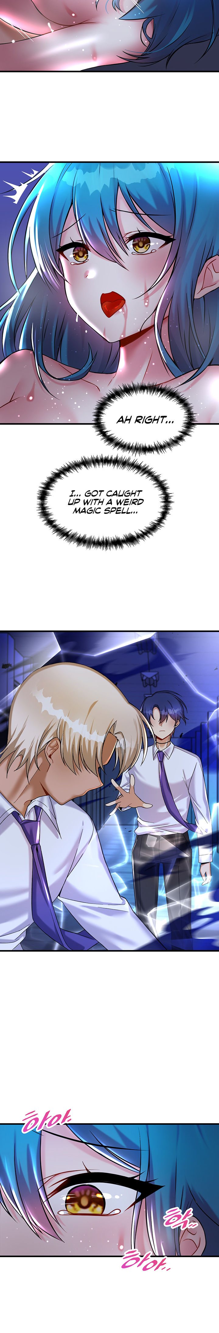 Trapped in the Academy’s Eroge Chapter 25 - Page 12 in English