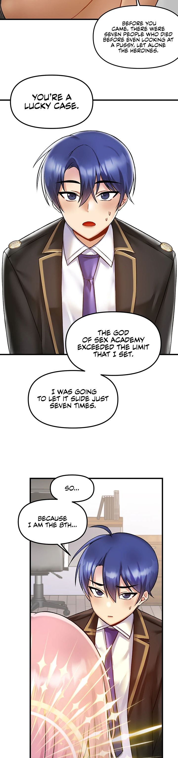 Trapped in the Academy’s Eroge Chapter 33 - Page 10 in English