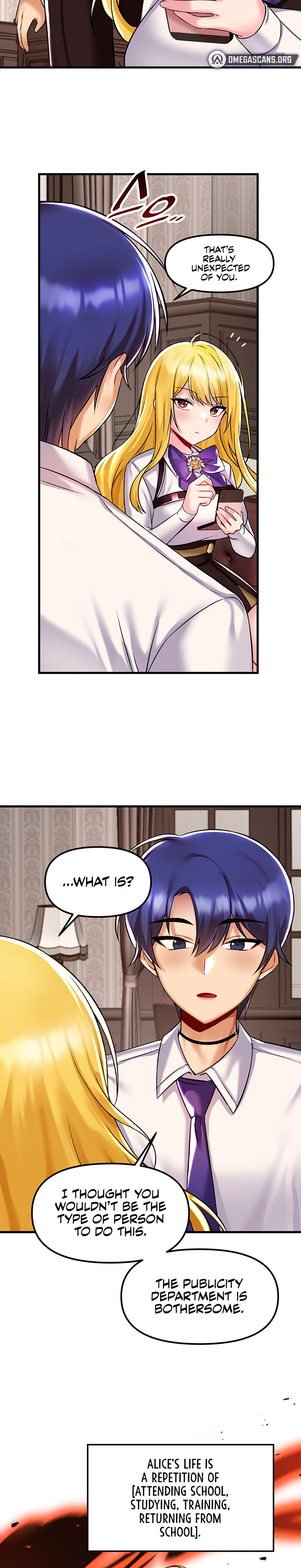 Trapped in the Academy’s Eroge Chapter 34 - Page 19 in English