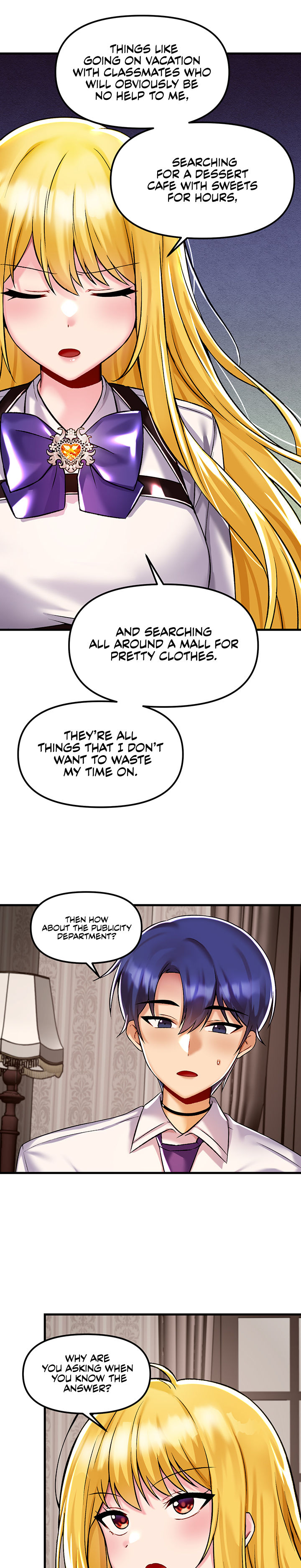Trapped in the Academy’s Eroge Chapter 34 - Page 21 in English