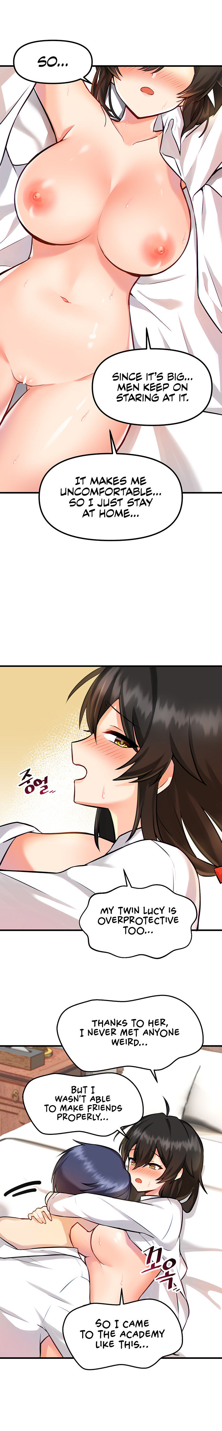 Trapped in the Academy’s Eroge Chapter 4 - Page 6 in English