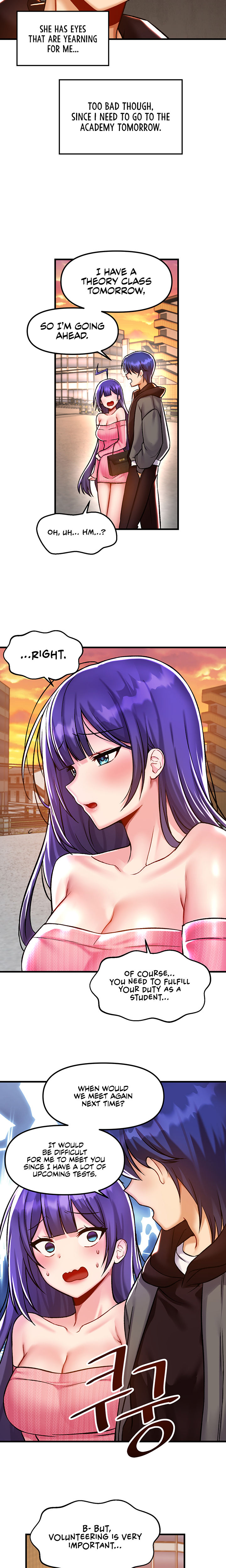 Trapped in the Academy’s Eroge Chapter 40 - Page 11 in English