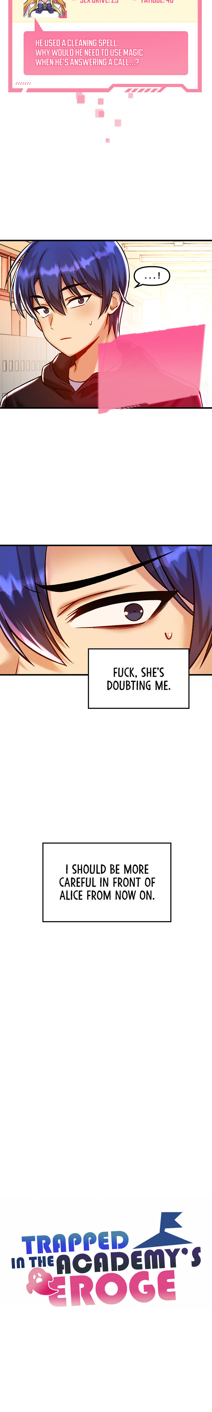 Trapped in the Academy’s Eroge Chapter 40 - Page 8 in English