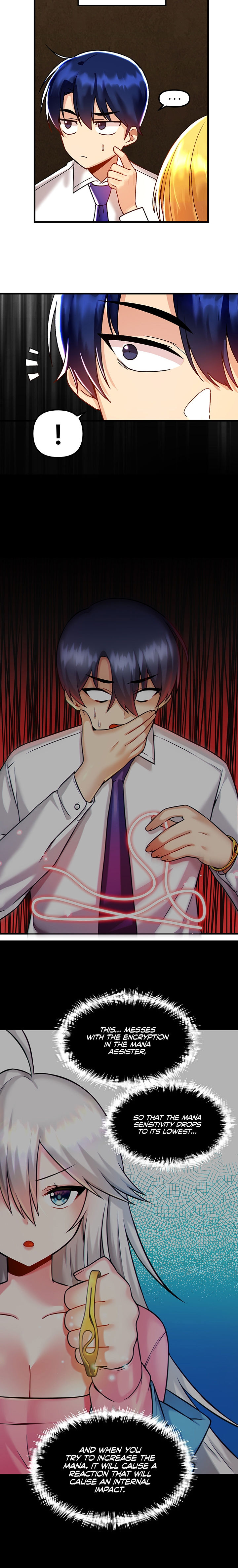 Trapped in the Academy’s Eroge Chapter 46 - Page 12 in English