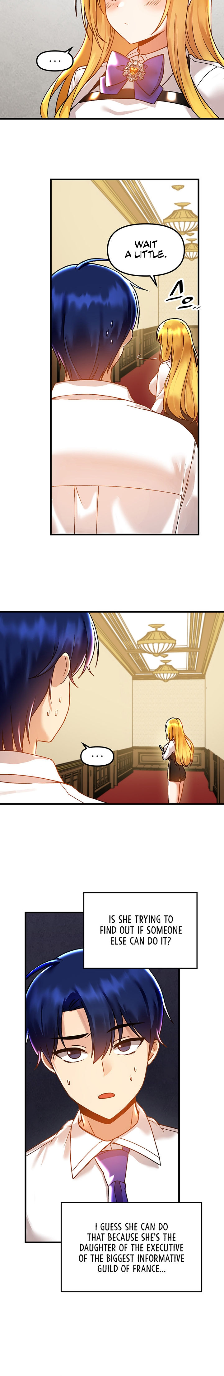 Trapped in the Academy’s Eroge Chapter 46 - Page 18 in English