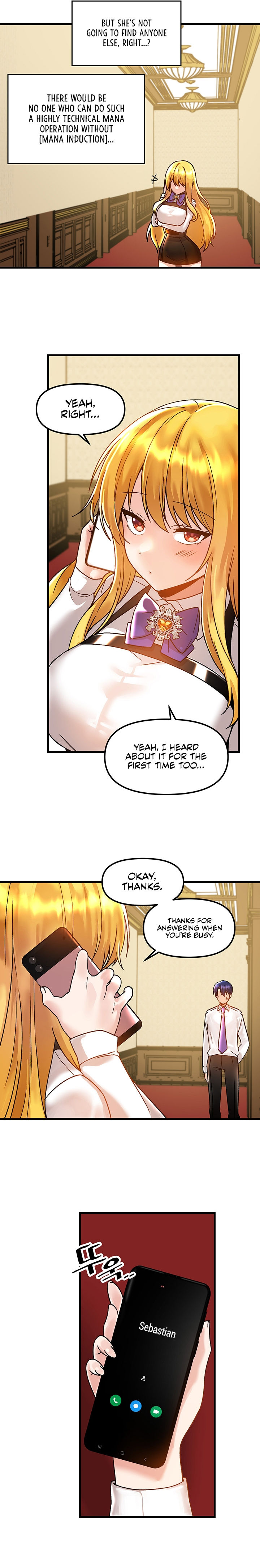 Trapped in the Academy’s Eroge Chapter 46 - Page 19 in English