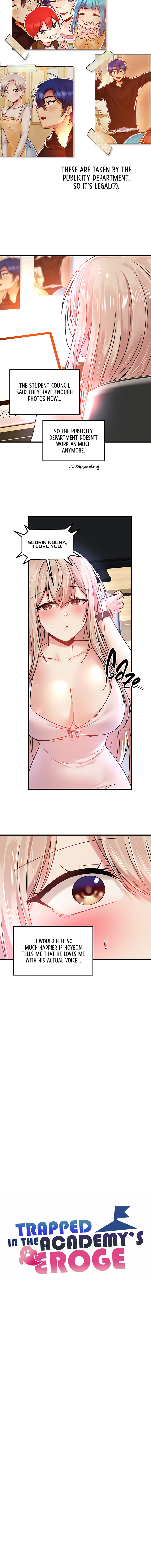 Trapped in the Academy’s Eroge Chapter 60 - Page 12 in English