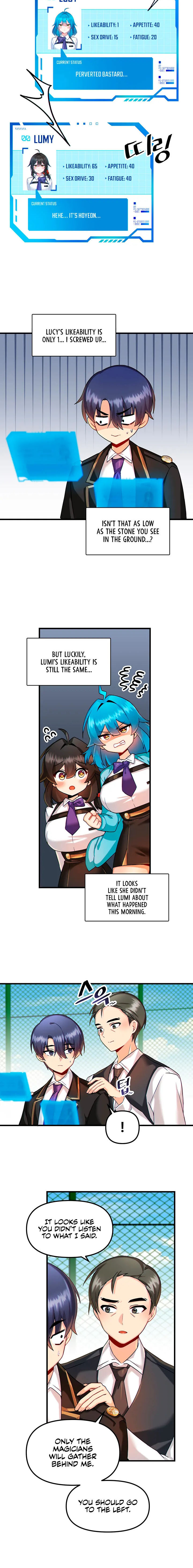 Trapped in the Academy’s Eroge Chapter 7 - Page 12 in English