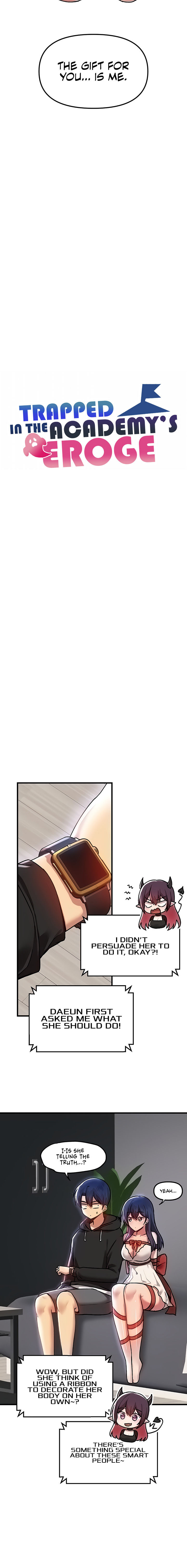 Trapped in the Academy’s Eroge Chapter 70 - Page 4 in English