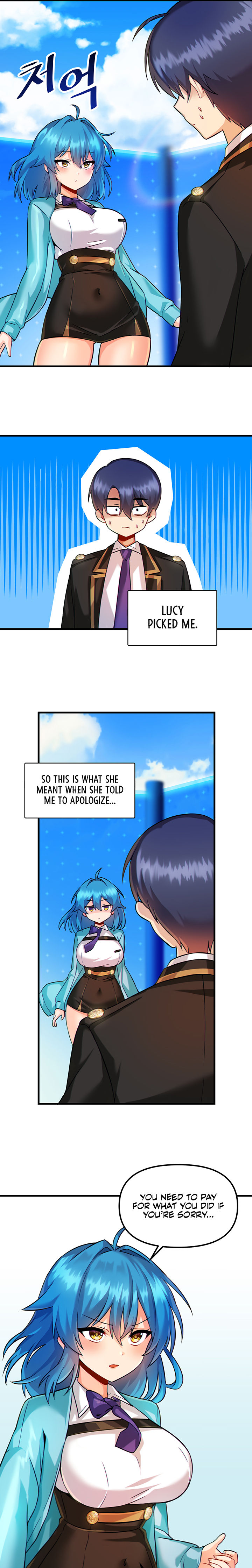 Trapped in the Academy’s Eroge Chapter 8 - Page 10 in English