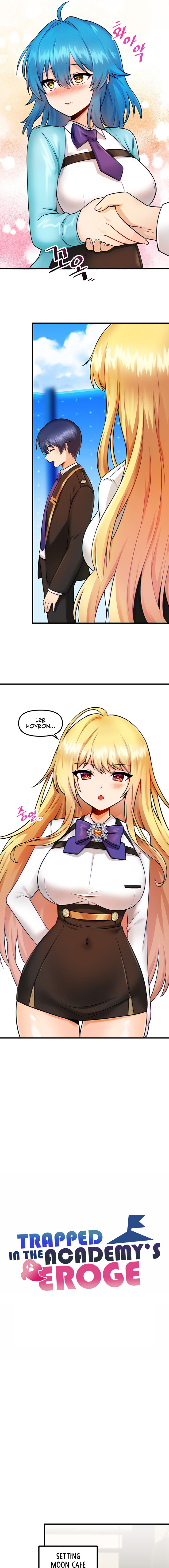 Trapped in the Academy’s Eroge Chapter 9 - Page 3 in English