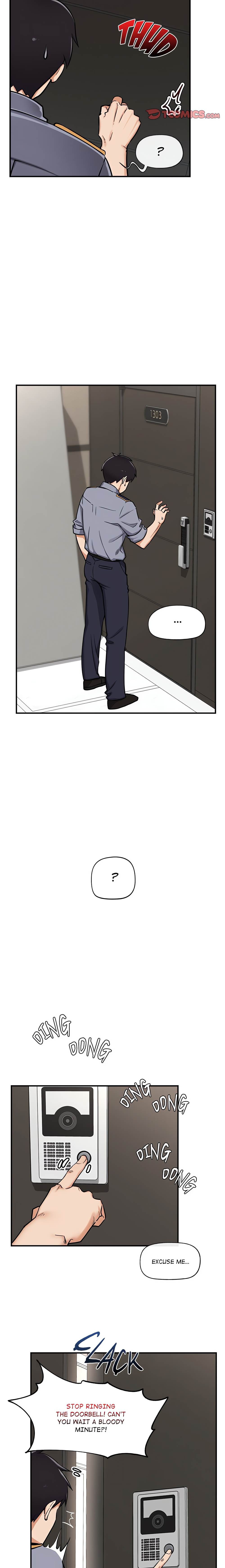 Hypnotist Security Guard (Uncensored) Chapter 2 - Page 17 in English