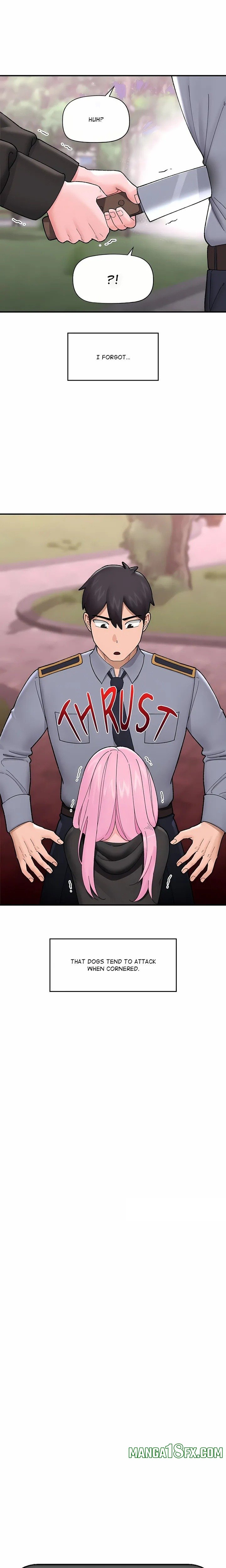 Hypnotist Security Guard (Uncensored) Chapter 46 - Page 23 in English