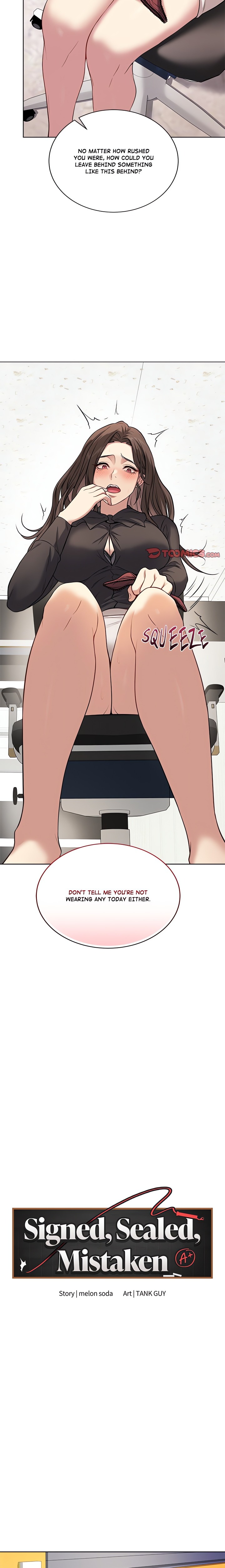 Signed, Sealed, Mistaken (Uncensored) Chapter 4 - Page 10 in English