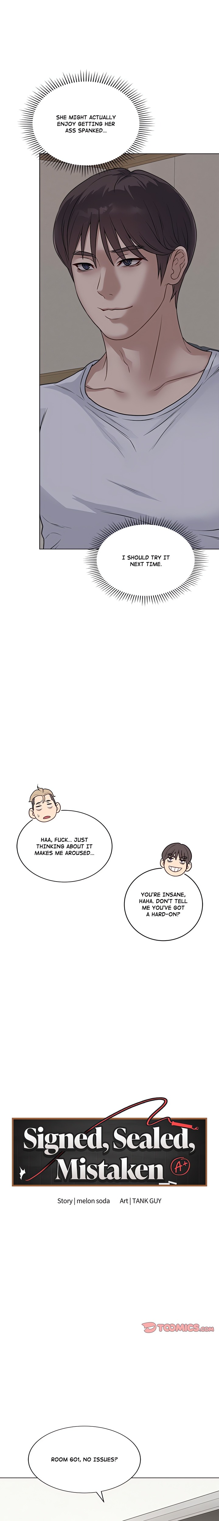 Signed, Sealed, Mistaken (Uncensored) Chapter 8 - Page 5 in English