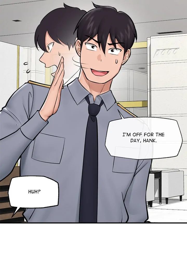 Hypnotist Security Guard Chapter 27 - Page 56 in English
