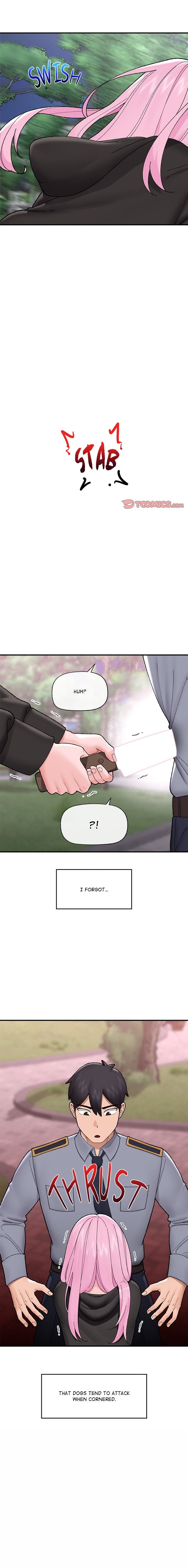 Hypnotist Security Guard Chapter 46 - Page 21 in English