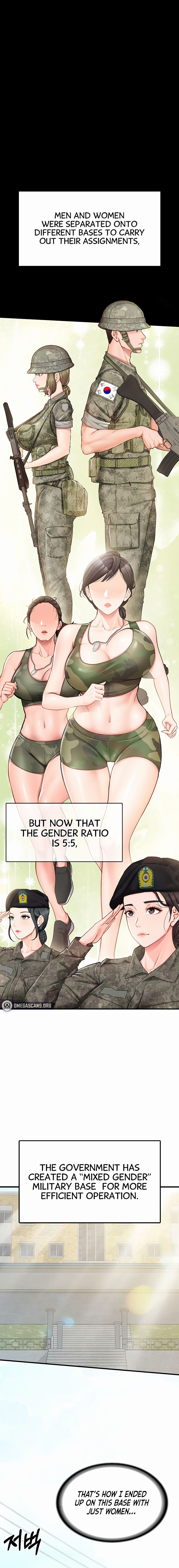I’m the Only Man on the Military Base Chapter 1 - Page 6 in English