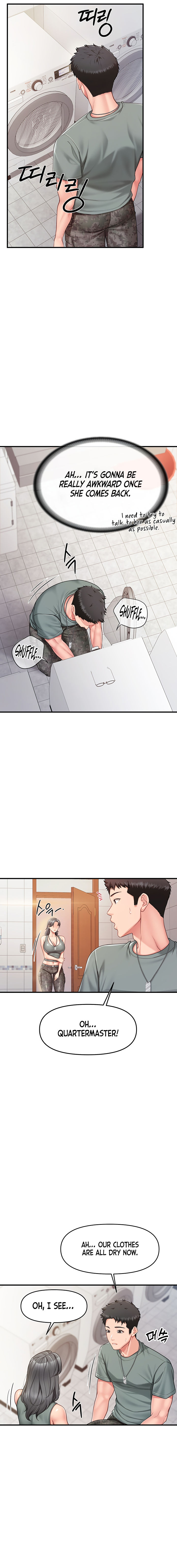 I’m the Only Man on the Military Base Chapter 10 - Page 12 in English