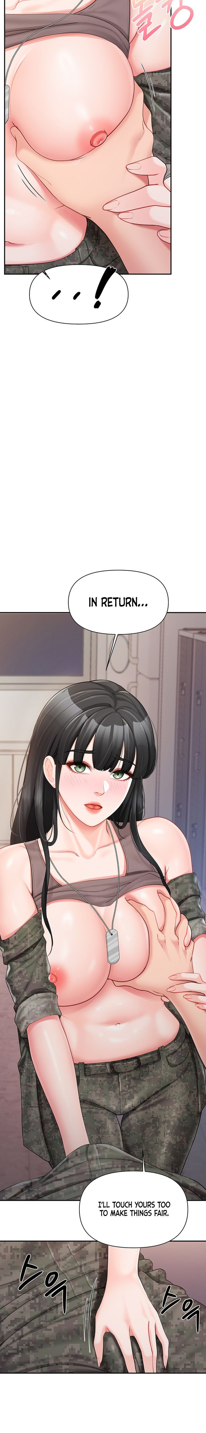 I’m the Only Man on the Military Base Chapter 21 - Page 12 in English