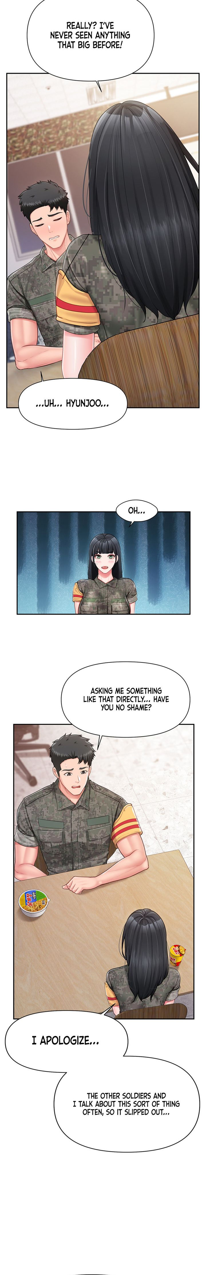 I’m the Only Man on the Military Base Chapter 21 - Page 8 in English