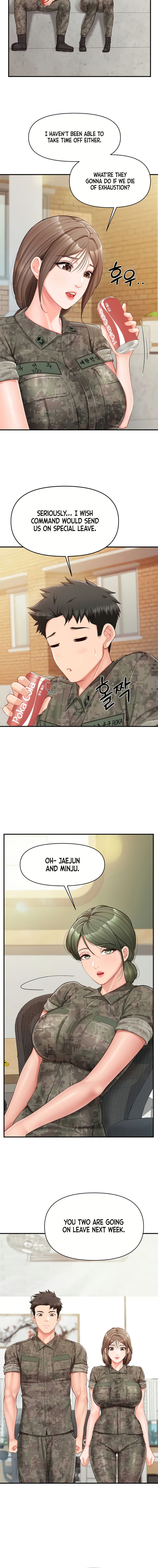 I’m the Only Man on the Military Base Chapter 33 - Page 12 in English