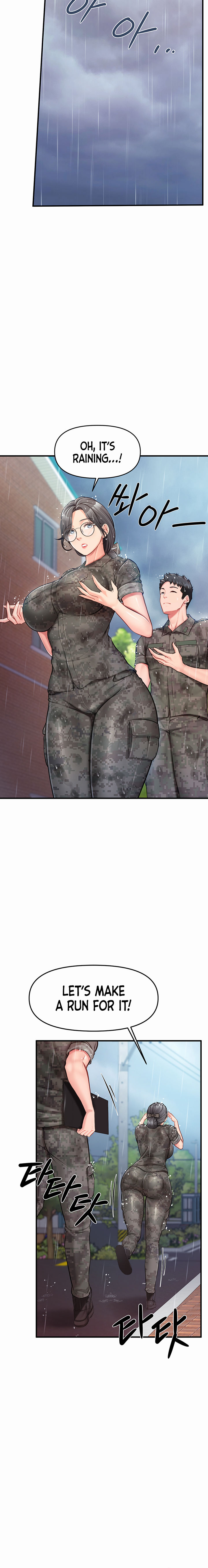 I’m the Only Man on the Military Base Chapter 7 - Page 12 in English