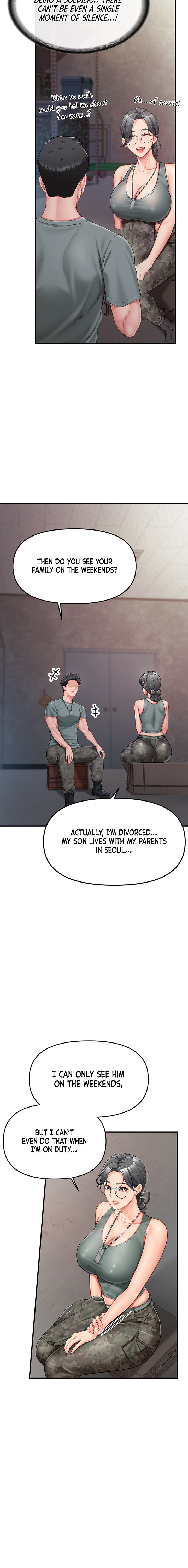 I’m the Only Man on the Military Base Chapter 8 - Page 12 in English