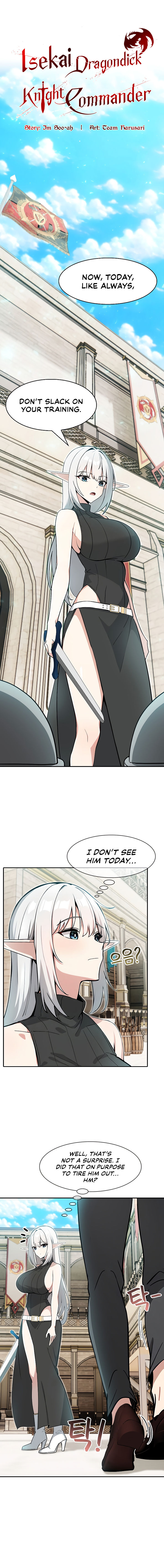 Isekai Dragondick Knight Commander Chapter 12 - Page 8 in English