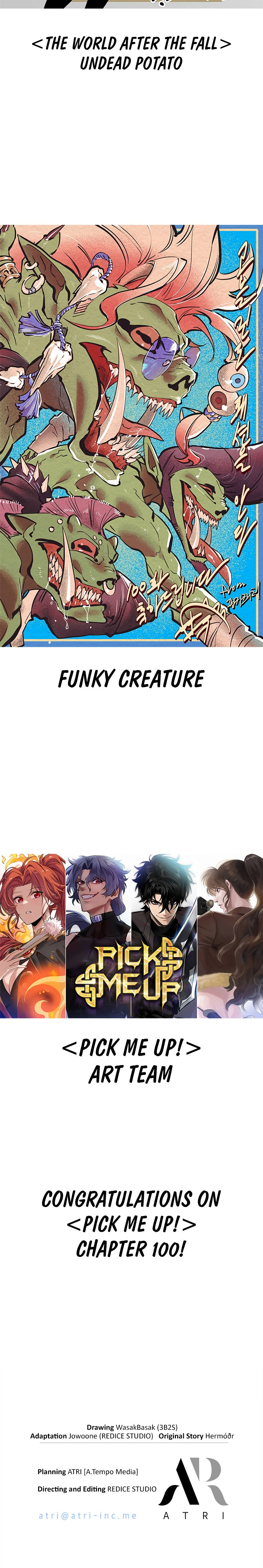 Pick Me Up Chapter 100 - Page 20 in English