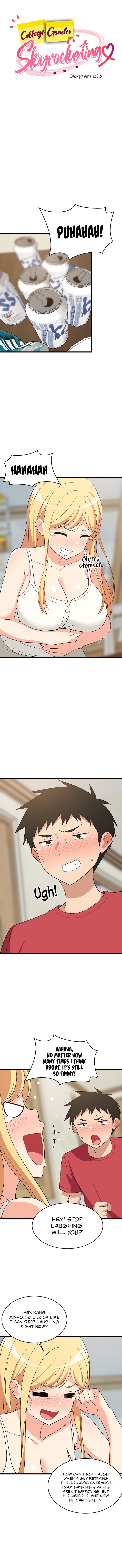 College Grades Skyrocketing Chapter 17 - Page 3 in English