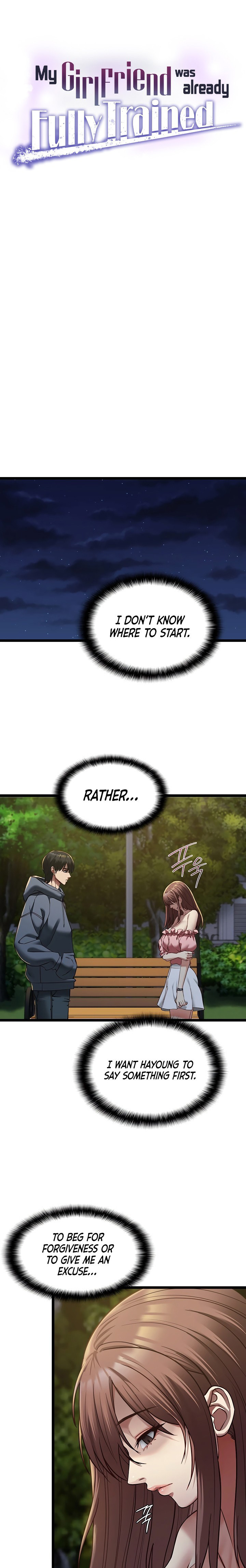 My Girlfriend Was Already Fully Trained Chapter 13 - Page 1 in English