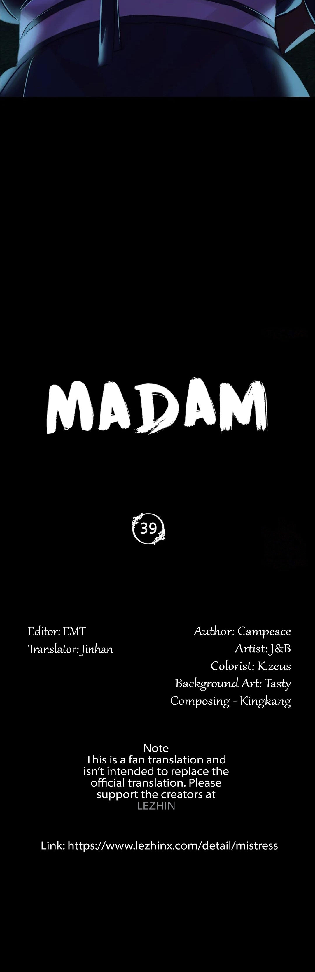 Madam Chapter 39 - Page 3 in English