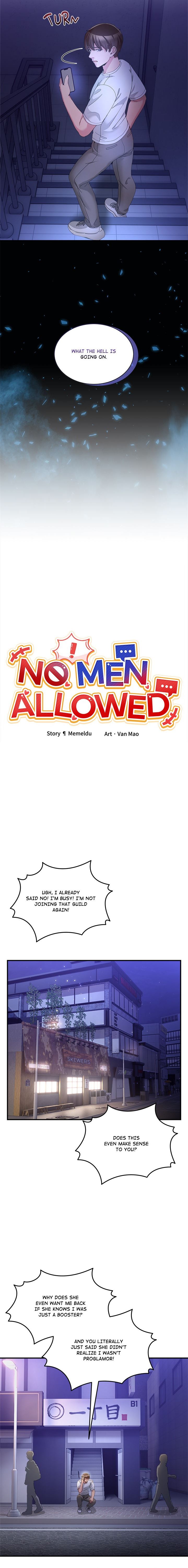 No Men Allowed Chapter 36 - Page 3 in English
