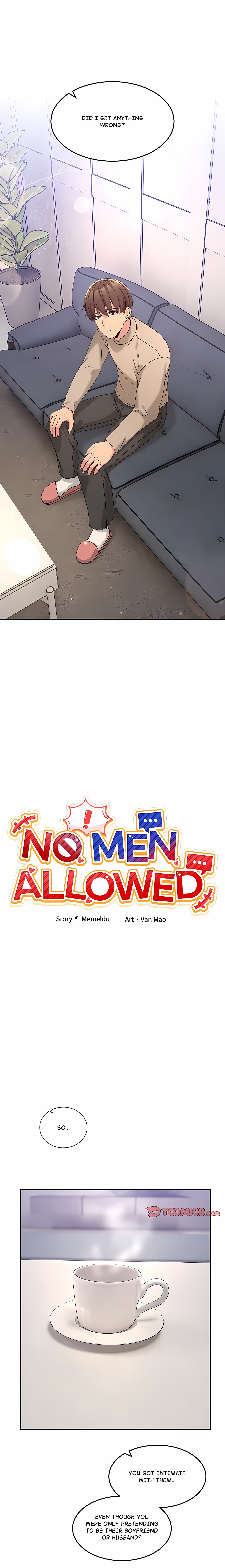 No Men Allowed Chapter 62 - Page 3 in English