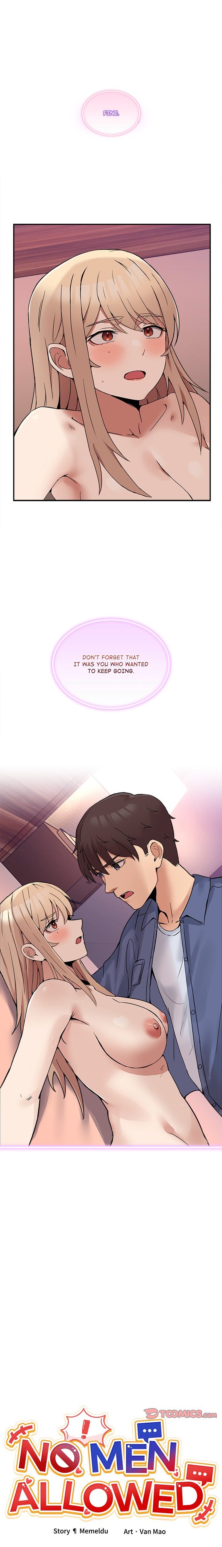 No Men Allowed Chapter 7 - Page 3 in English