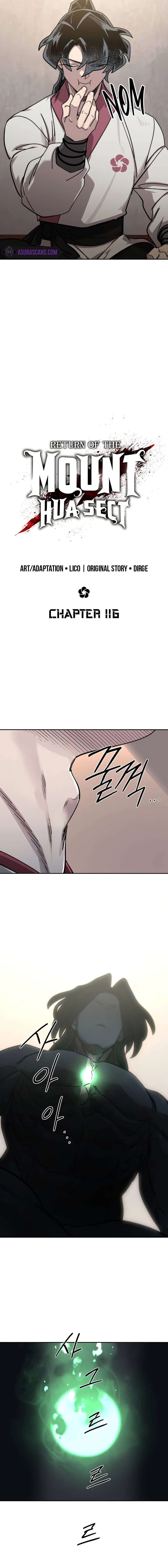 Return of the Mount Hua Sect Chapter 116 - Page 8 in English