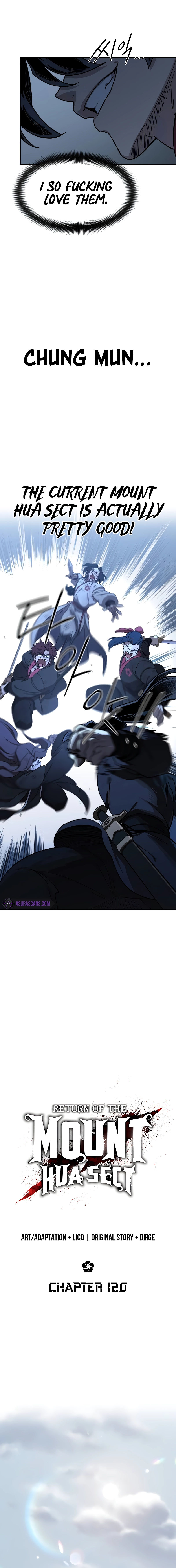 Return of the Mount Hua Sect Chapter 120 - Page 11 in English