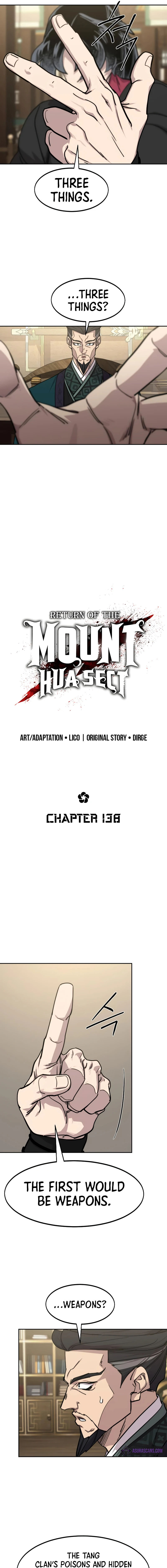 Return of the Mount Hua Sect Chapter 138 - Page 3 in English