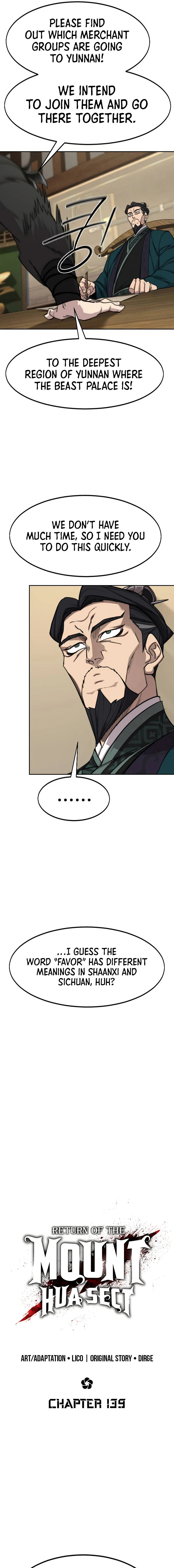 Return of the Mount Hua Sect Chapter 139 - Page 7 in English