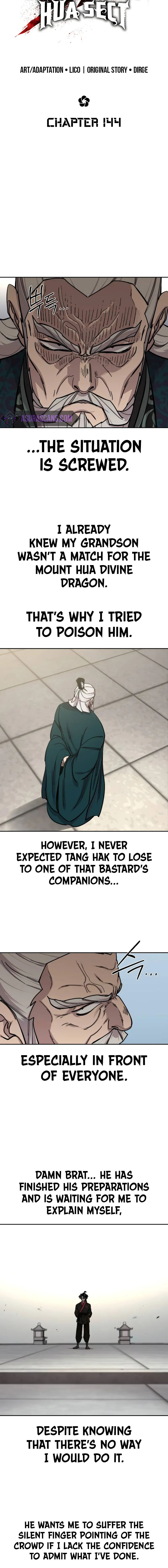 Return of the Mount Hua Sect Chapter 144 - Page 8 in English
