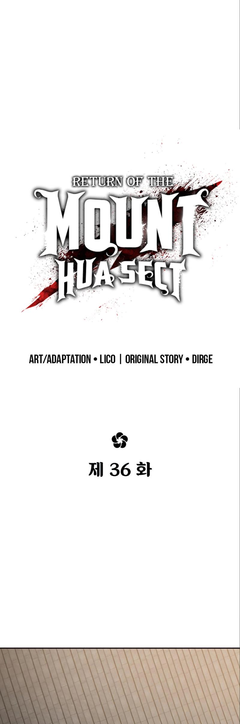Return of the Mount Hua Sect Chapter 36 - Page 40 in English