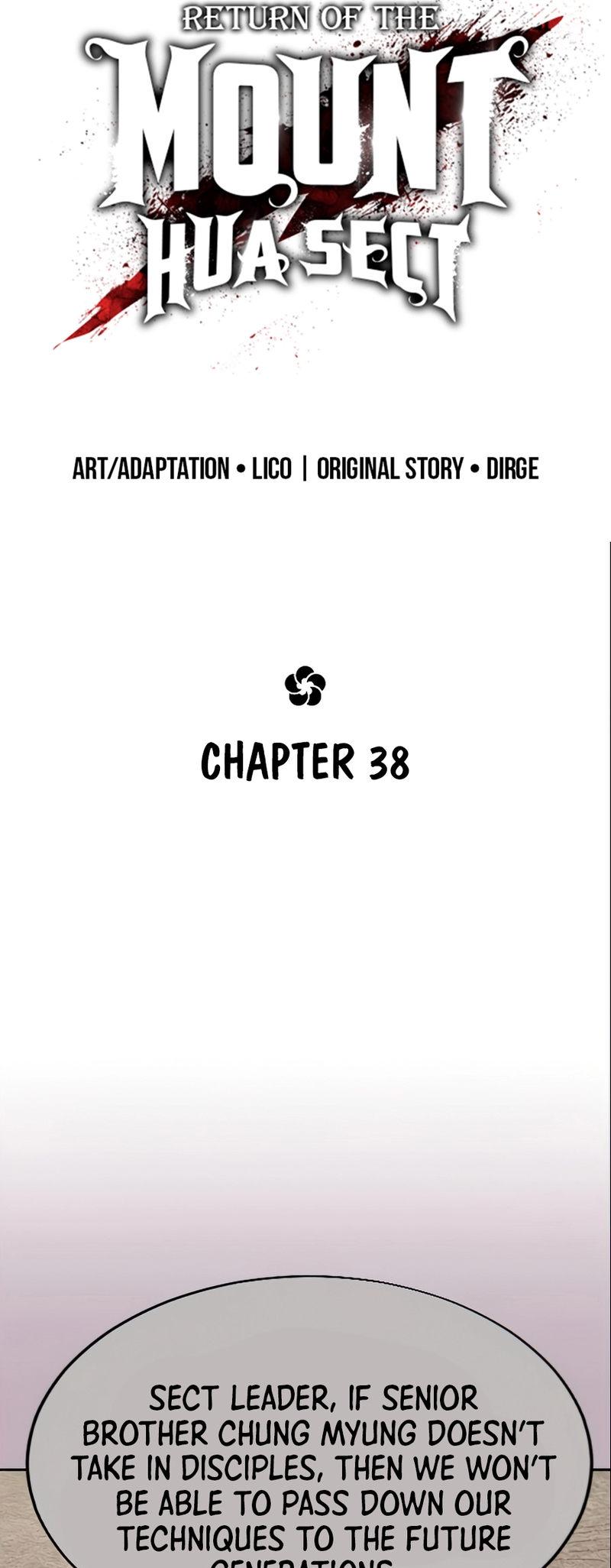 Return of the Mount Hua Sect Chapter 38 - Page 42 in English
