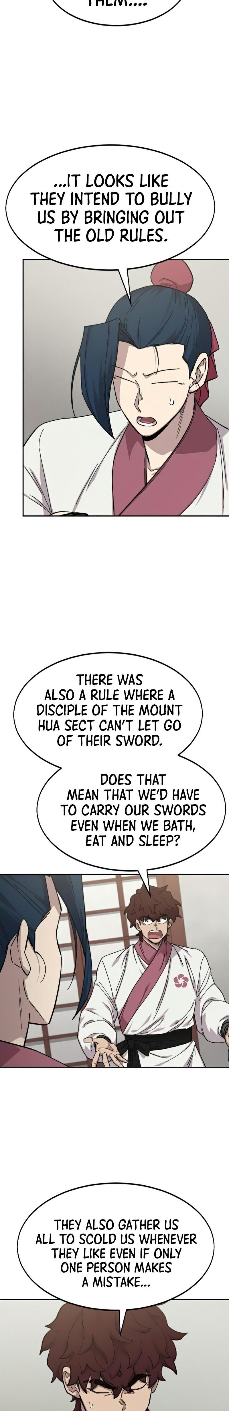 Return of the Mount Hua Sect Chapter 45 - Page 23 in English